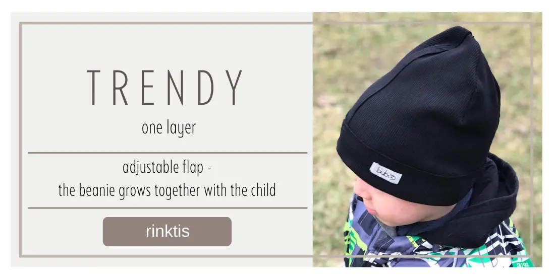 Children's beanies for autumn - Trendy